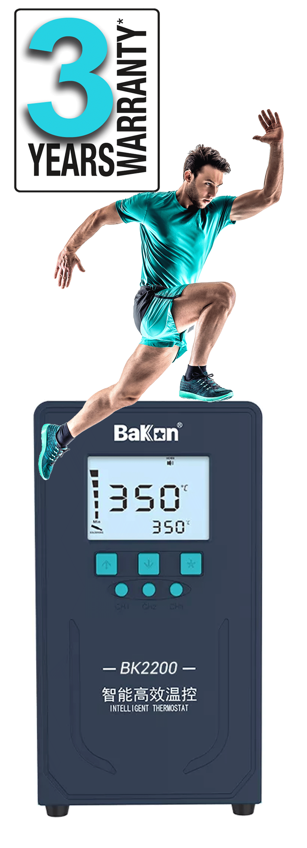 BK2200 akıllı kontrol ve güvenlik özellikleri