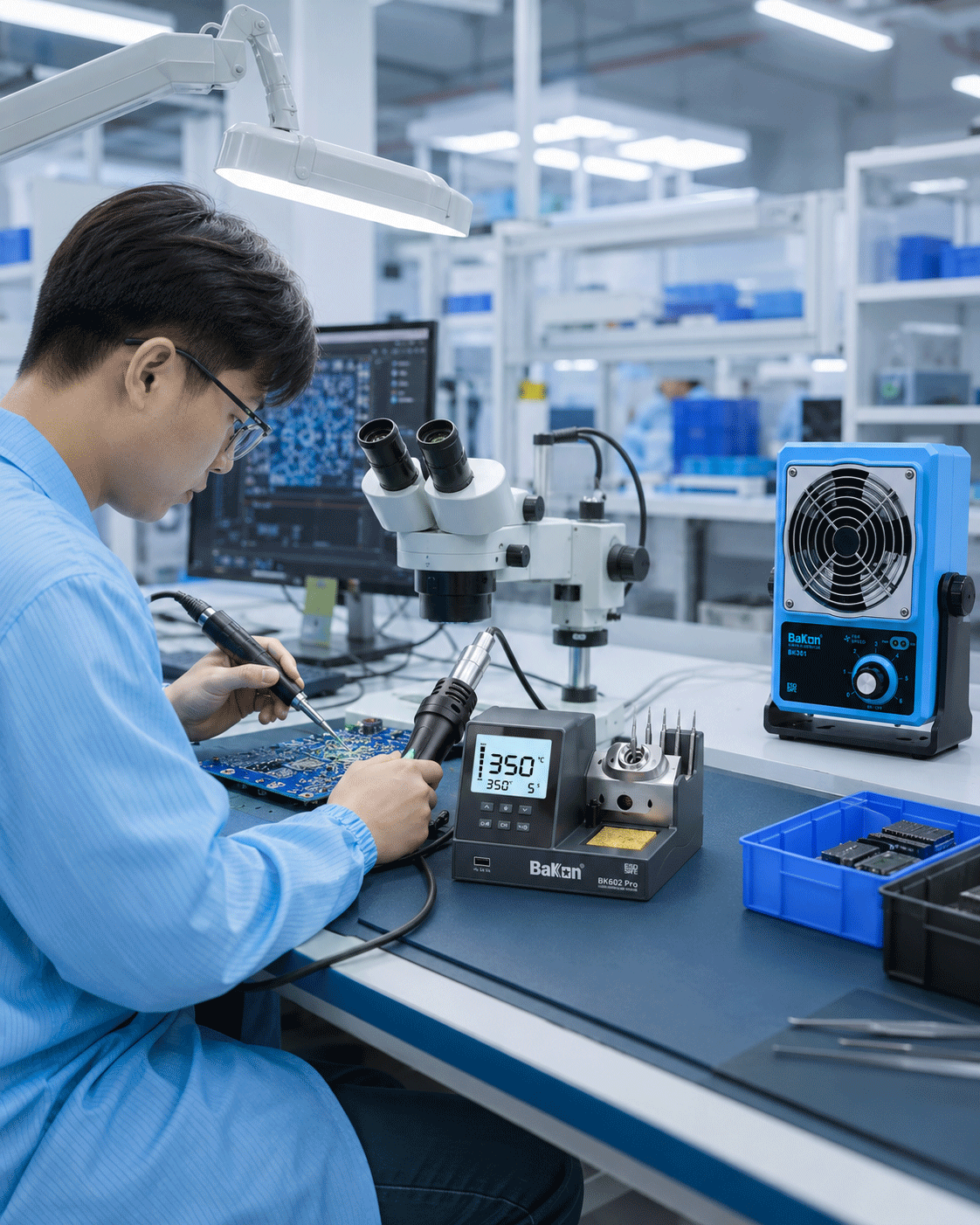 Bakon ürünleriyle temsili elektronik teknik uygulama ortamı