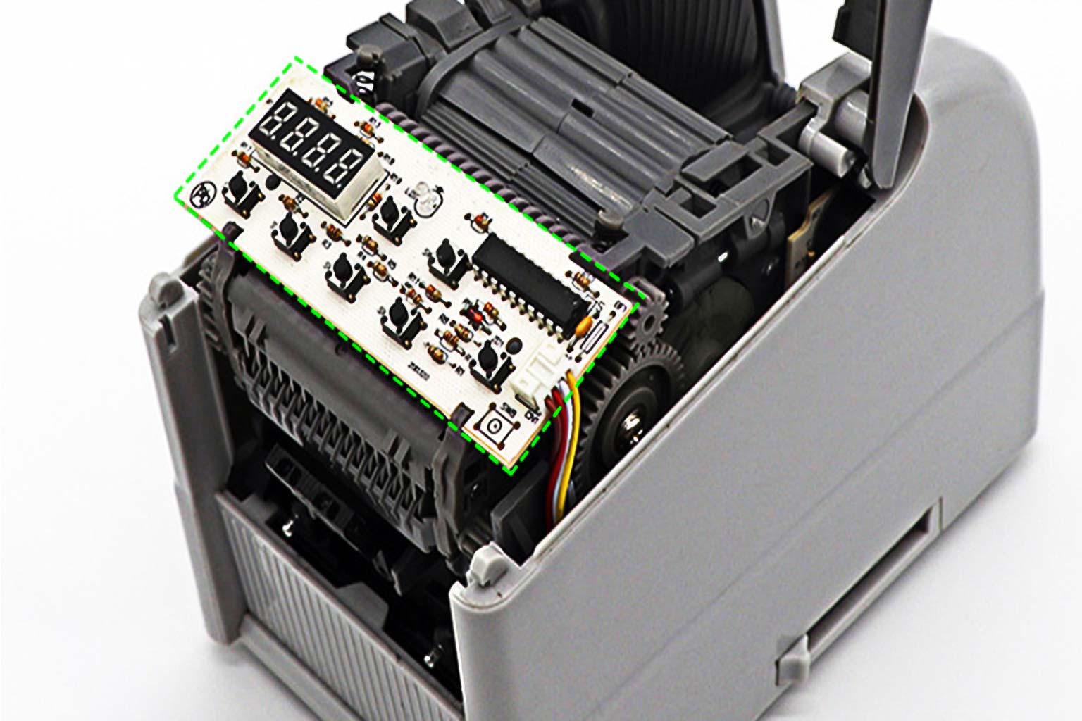 RT-7700 otomatik bant kesme makinesi iç mekanizma