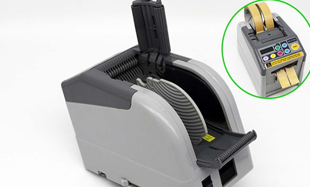 RT-7700 otomatik bant kesme makinesi kontrol paneli ve tasarım detayları