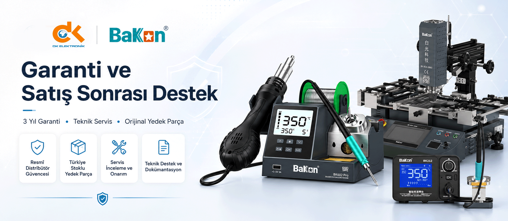 DK Teknoloji garanti ve satış sonrası destek politikası