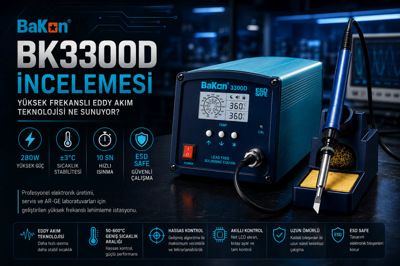 Bakon BK-3300D İncelemesi