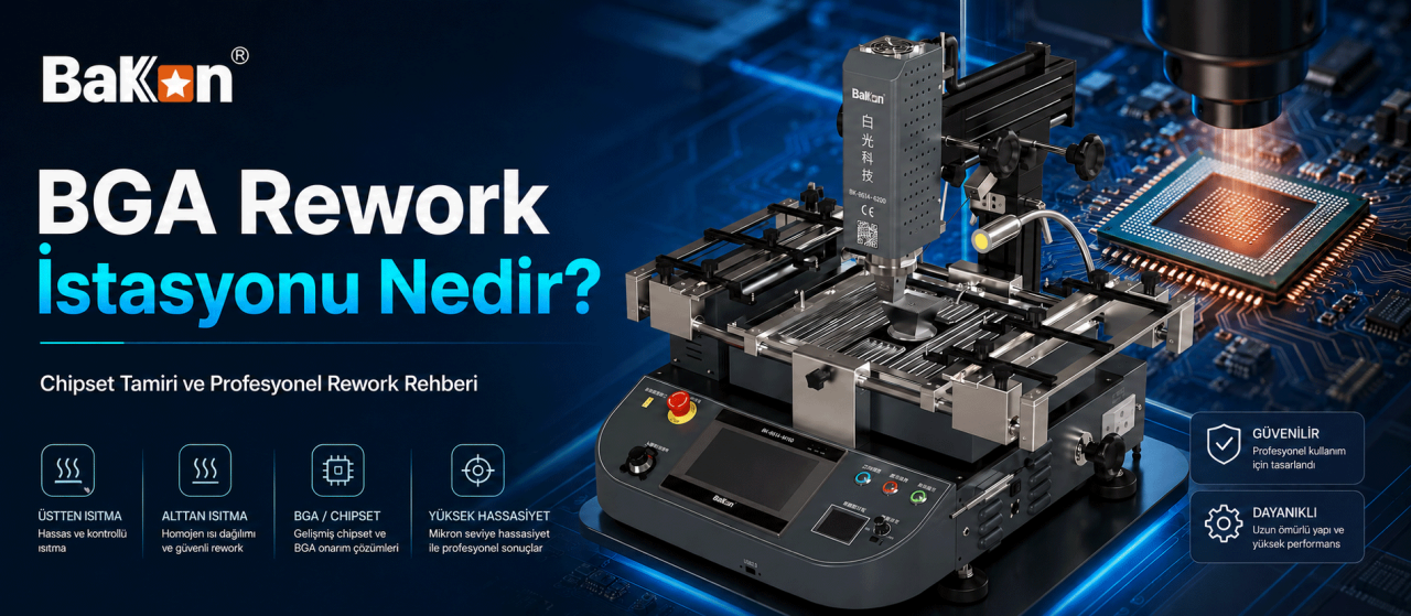 BGA Rework İstasyonu: Chipset Tamiri Rehberi