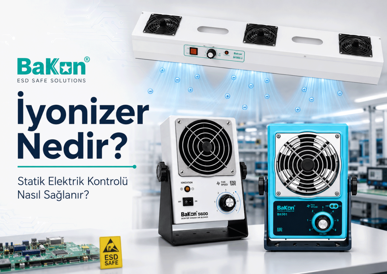 İyonizer Nedir? Statik Elektrik Kontrolü Nasıl Sağlanır?
