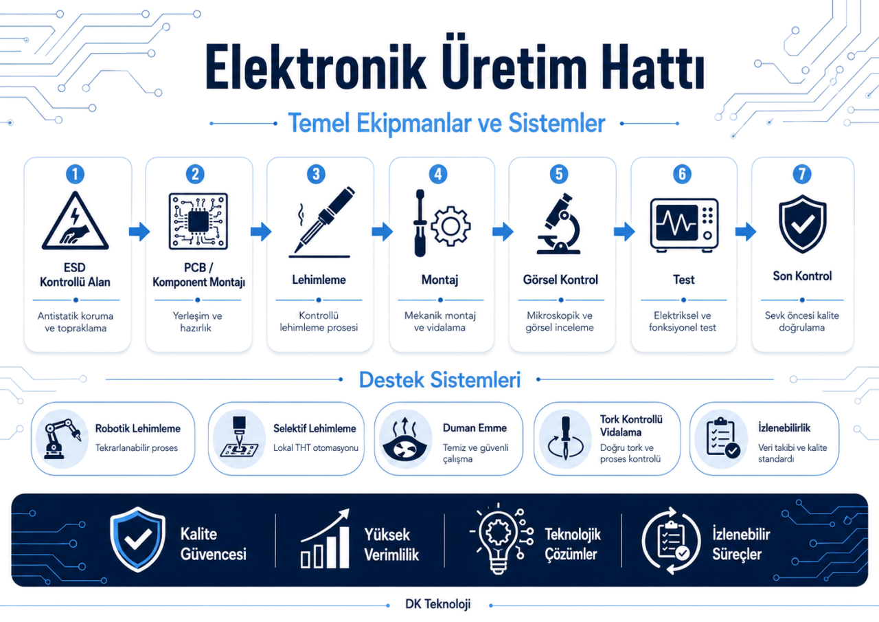 Elektronik Üretim Hattı
