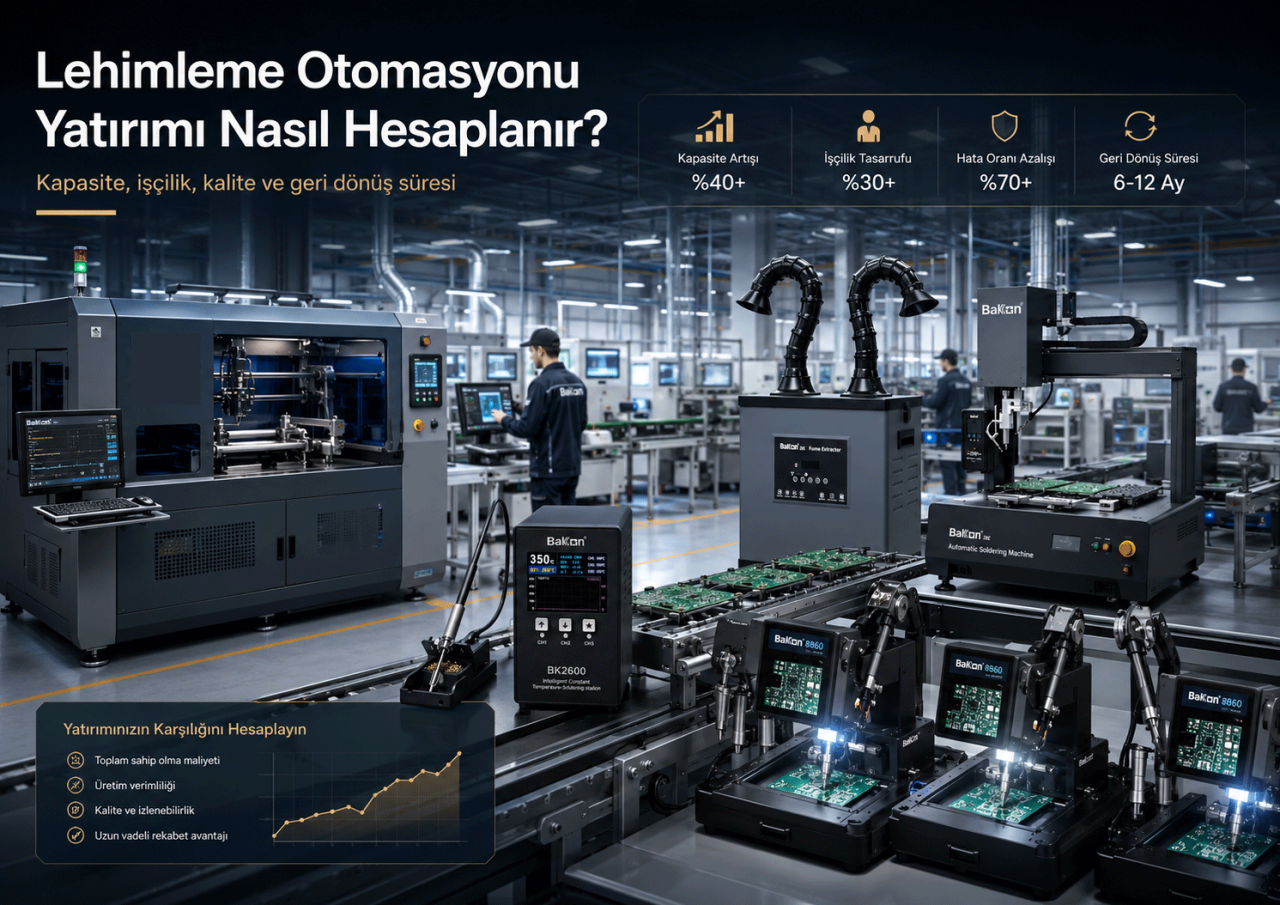 Lehimleme Otomasyonu Yatırımı Nasıl Hesaplanır?