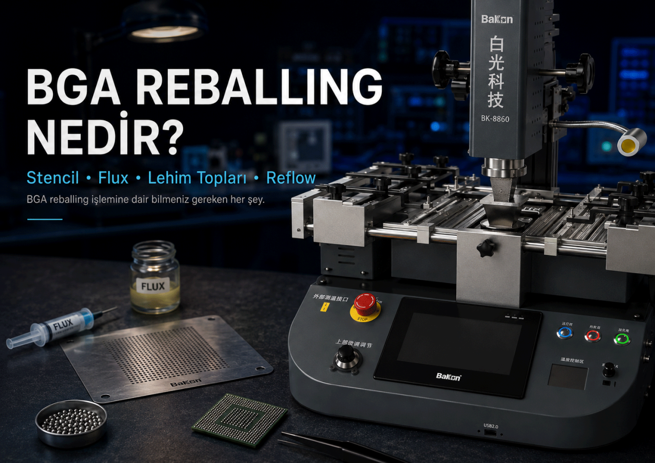 BGA Reballing Nedir? Rehber