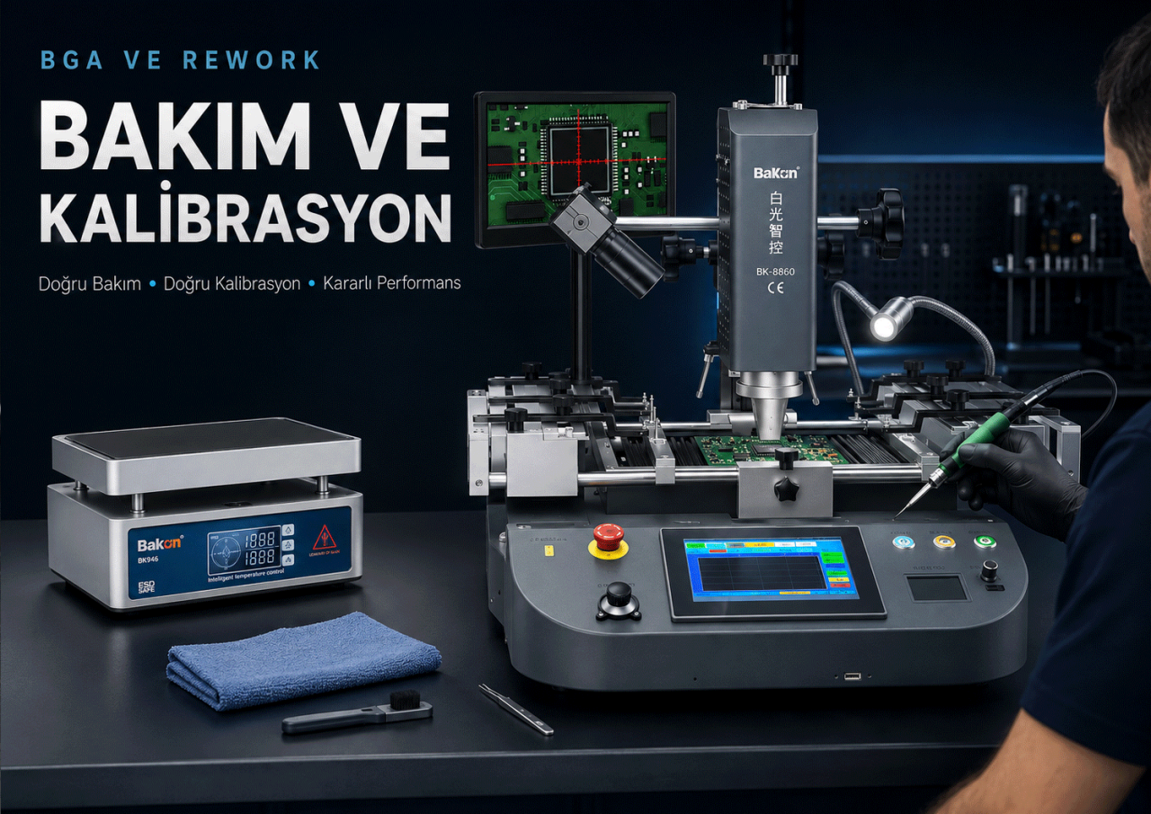 BGA Rework Bakım ve Kalibrasyon