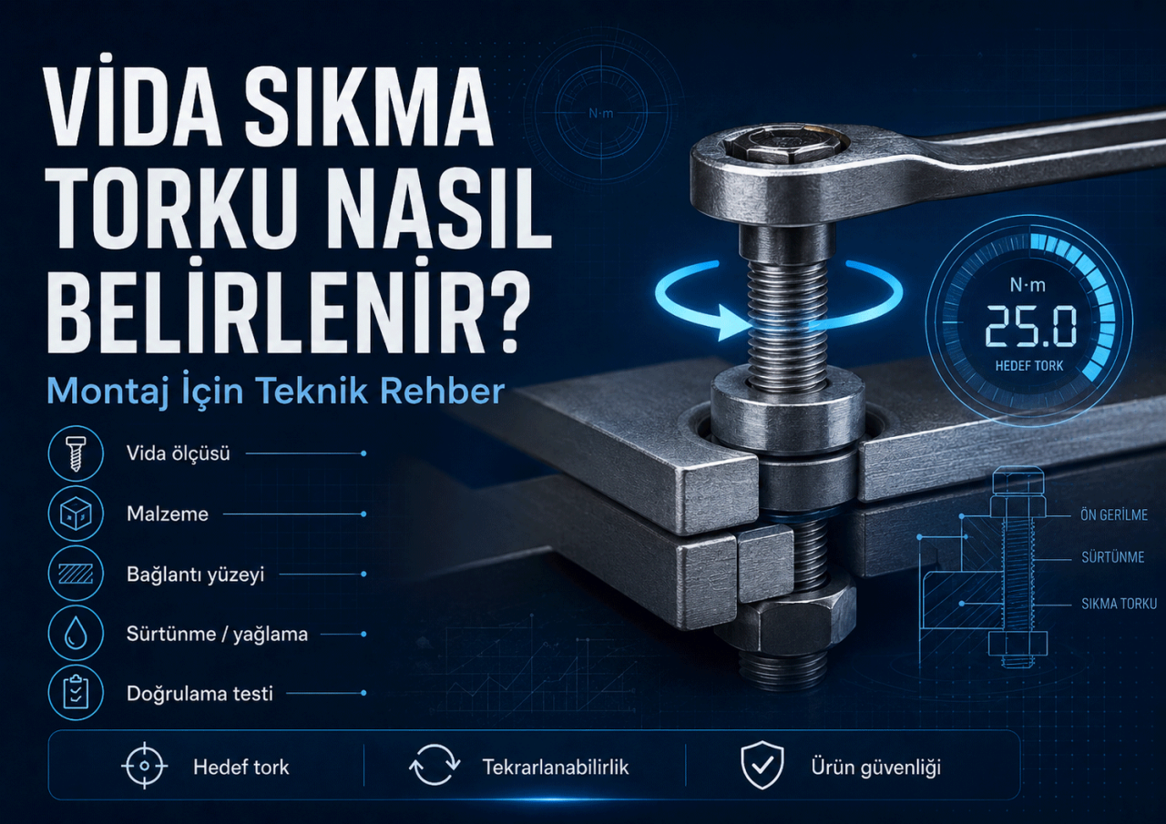 Vida Sıkma Torku Nasıl Belirlenir? Montaj İçin Teknik Rehber