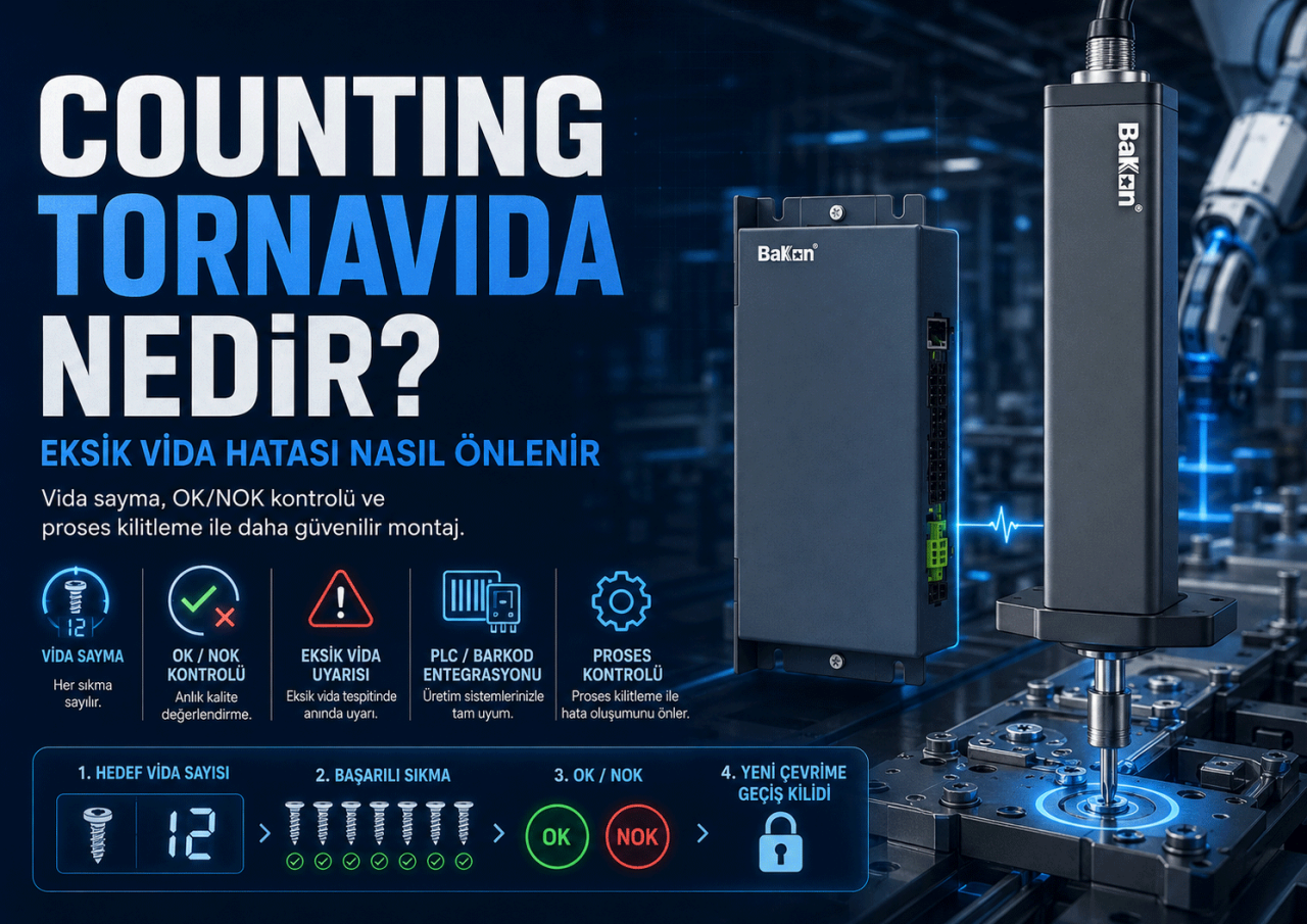Counting Tornavida Nedir? Eksik Vida Hatası Nasıl Önlenir?