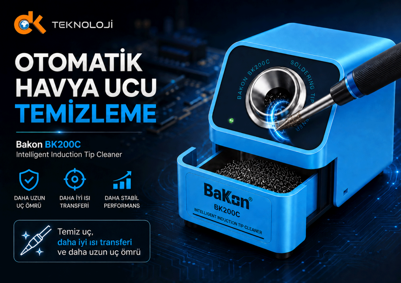 Otomatik Havya Ucu Temizleme