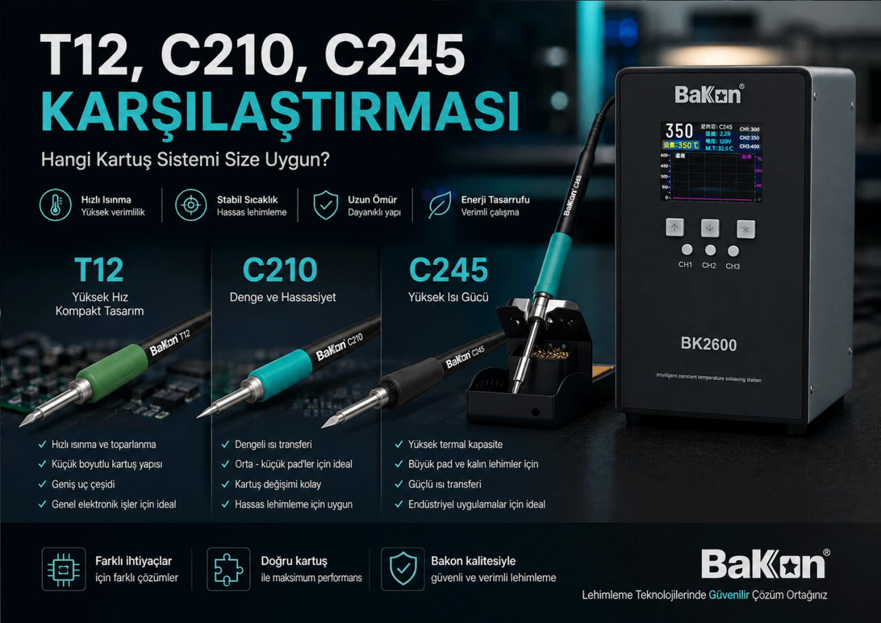 T12 C210 C245 Karşılaştırması