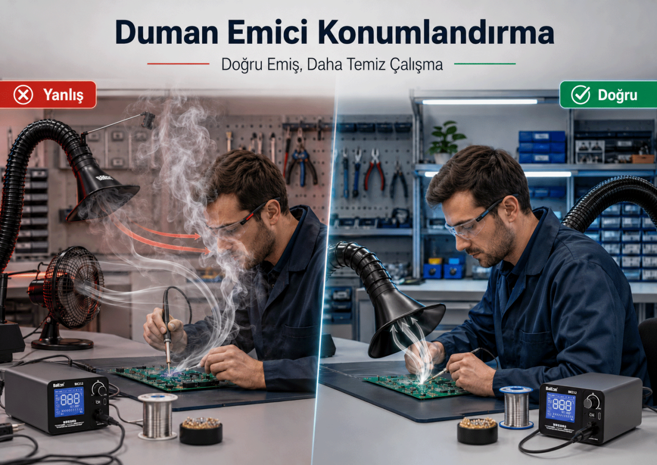 Duman Emici Konumlandırma