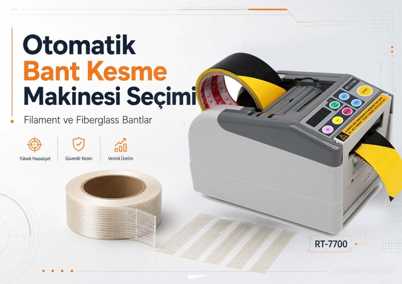 Otomatik Bant Kesme Makinesi Seçimi: Filament ve Fiberglass Bantlar