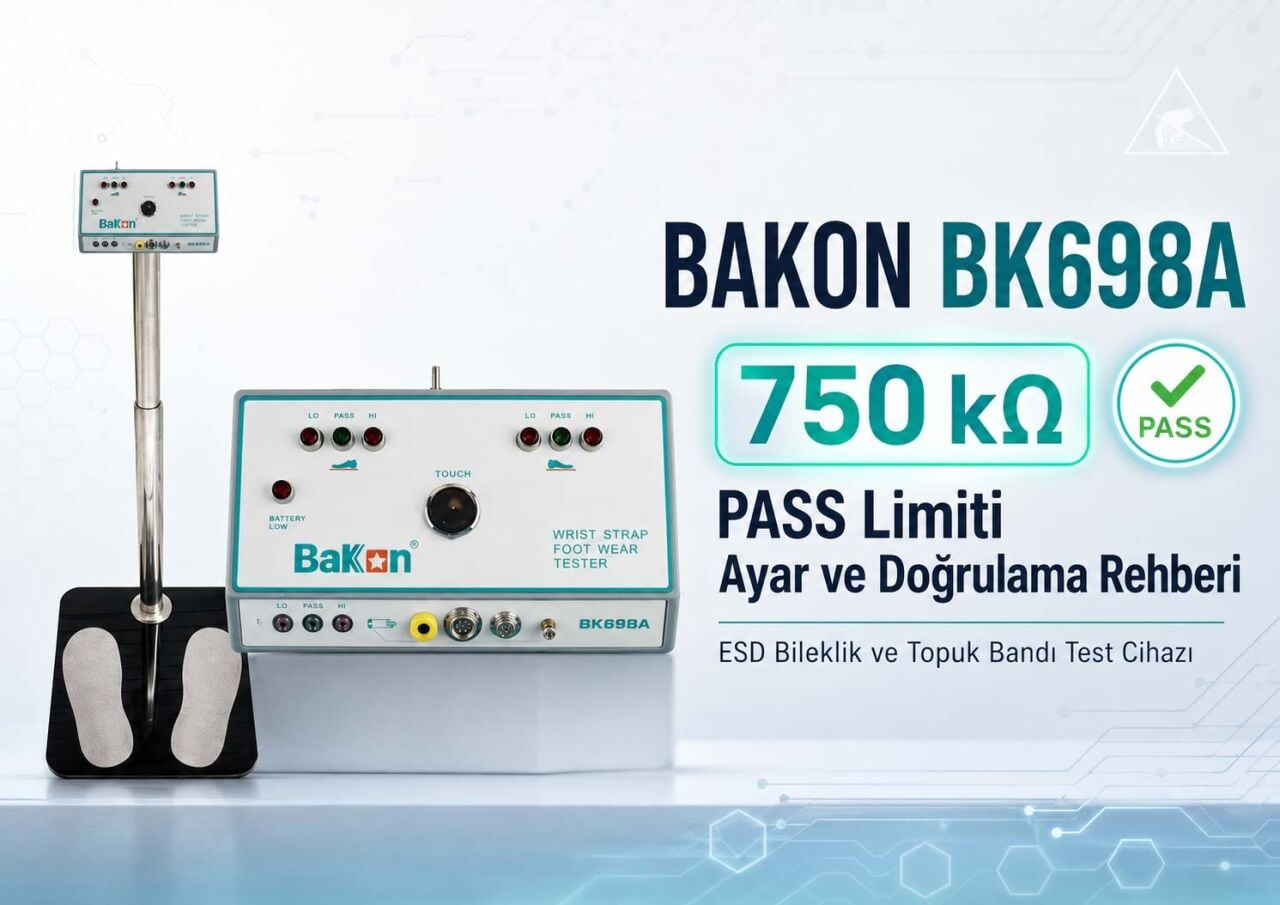 BAKON BK698A 750 kΩ Ayarı