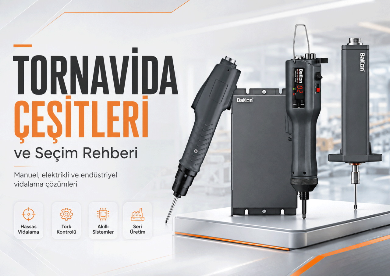 Tornavida Çeşitleri ve Seçimi