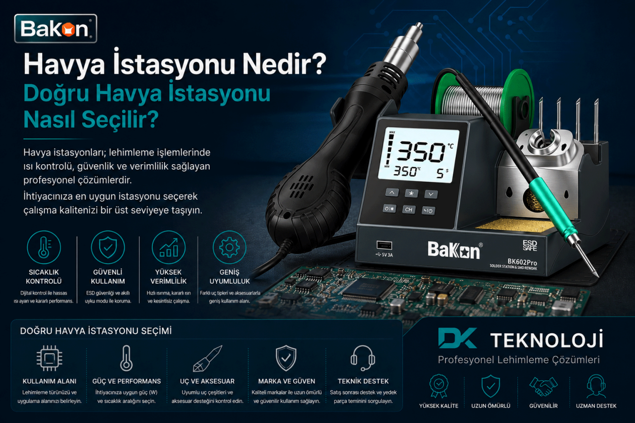 Havya İstasyonu Nedir? Doğru Havya İstasyonu Nasıl Seçilir?
