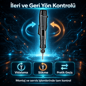 BAKON DL-25 Elektrikli Tornavida 2000 mAh Kablosuz Tork Ayarlı