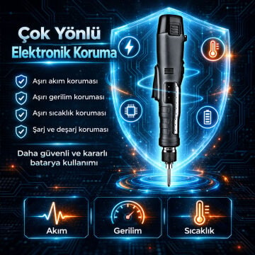 BAKON DL-25 Elektrikli Tornavida 2000 mAh Kablosuz Tork Ayarlı