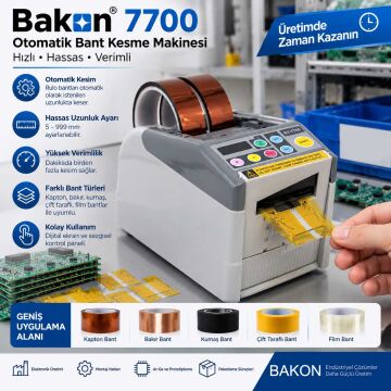 Bakon RT-7000 Otomatik Bant Kesme Makinesi