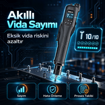 Bakon GD200-10L Akıllı Elektrikli Tornavida – Sayım Özellikli Fırçasız