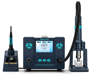 Bakon BK863 Intelligent 2 in 1 Havya İstasyonu 1000 Watt