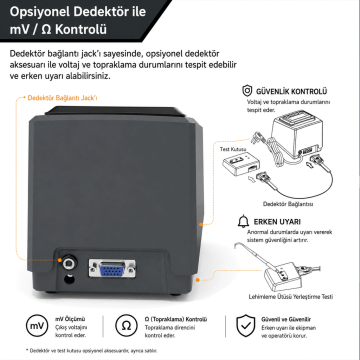 Bakon BK999N Intelligent Yüksek Frekans Havya İstasyonu 110 Watt