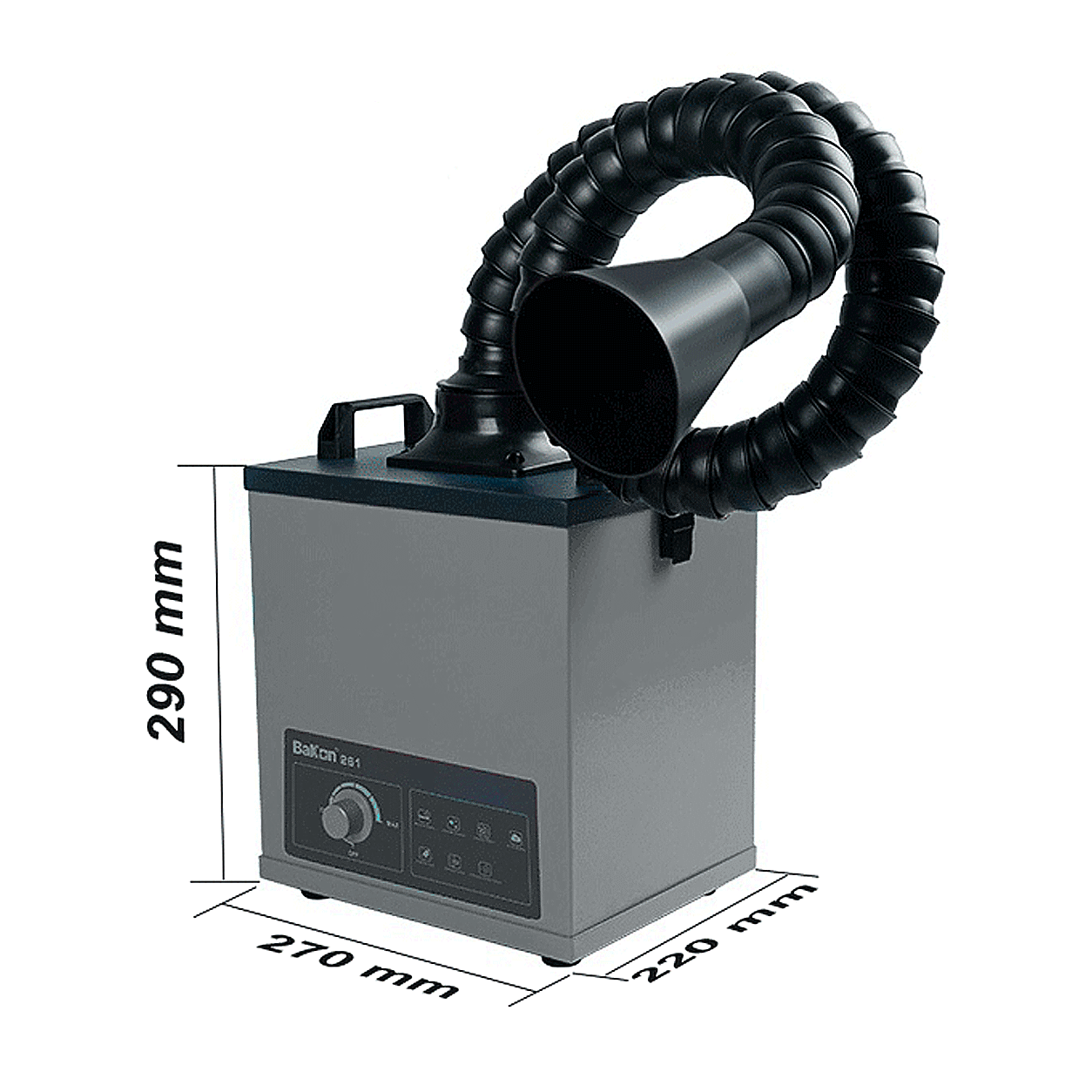 Bakon BK261 Tek Çıkışlı Duman Emici Sistem