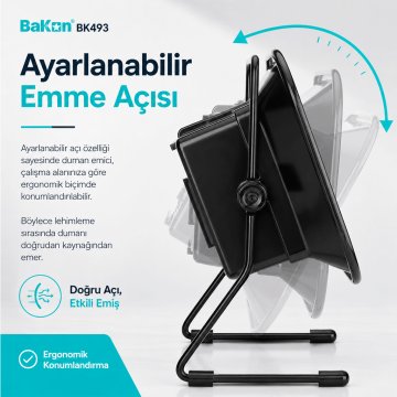 Bakon BK493 ESD Duman Emici Sistem