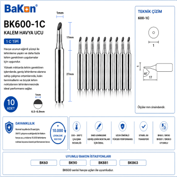 Bakon 600-1C Havya Ucu