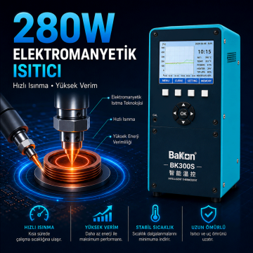 Bakon BK300S 32bit ARM4 Robot Havya İstasyonu