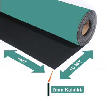 Bakon BK123 ESD Yeşil Örtü 100cmX10mt Kalınlık 2mm
