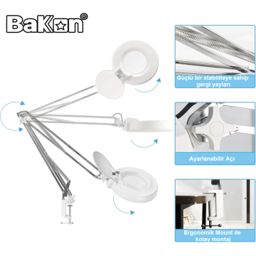 Bakon BK500C-3X Akrobat Büyüteç