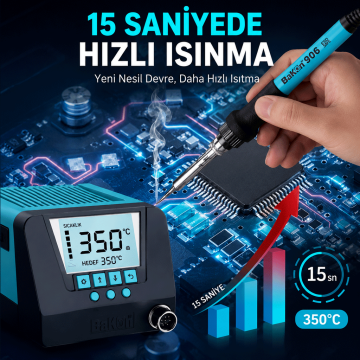 Bakon BK90 Intelligent 90W Akıllı Havya İstasyonu