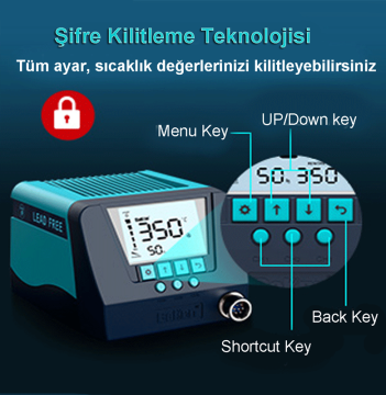 Bakon BK60 Intelligent Havya İstasyonu 60 Watt