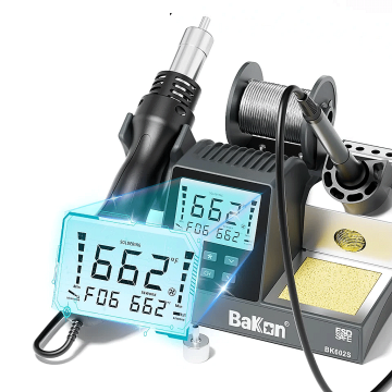 Bakon BK602S Intelligent 2 in 1 Havya İstasyonu