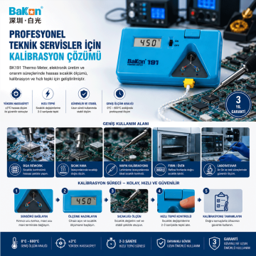 Bakon BK191 Sıcaklık Test Cihazı