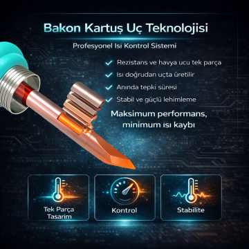 Bakon BK602 Pro Intelligent 2 in 1 Havya İstasyonu