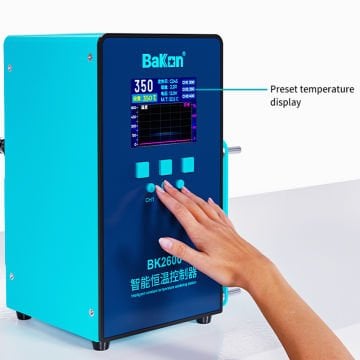 Bakon BK2600 420W Yüksek Frekans Endüstriyel Havya İstasyonu