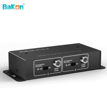 Bakon BK518-2 Bileklik Topraklama Monitör Çift Giriş