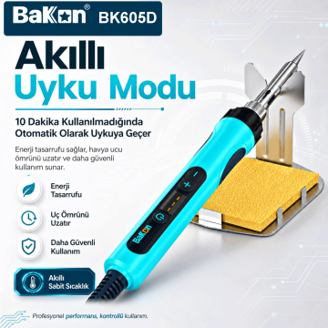 Bakon BK605D 60W Dijital Ekran Kalem Havya