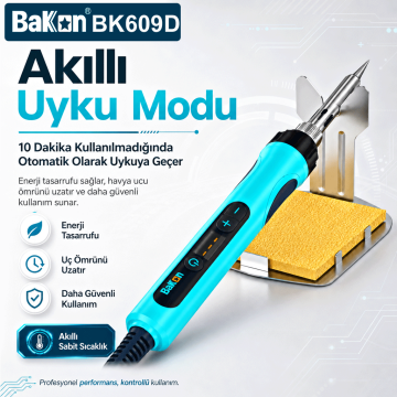 Bakon BK609D 90W Dijital Ekran Kalem Havya