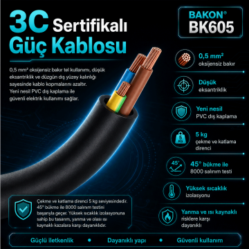 Bakon BK605 60W Kalem Havya