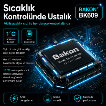 Bakon BK609 80W Kalem havya