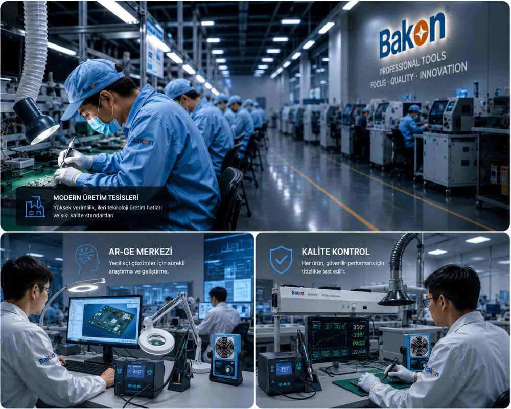 Bakon Türkiye Resmi Distribütörü ve Elektronik Üretim Çözümleri